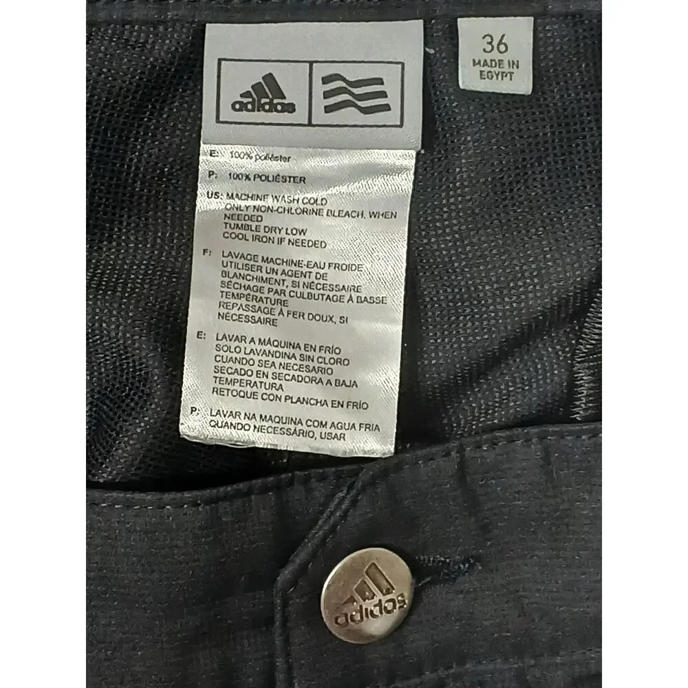 Adidas (36) Black Dri-Fit Performance Walking Golf Shorts